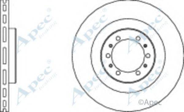 APEC BRAKING DSK2109 Тормозной диск