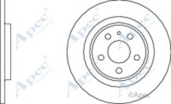 APEC BRAKING DSK2192 Тормозной диск
