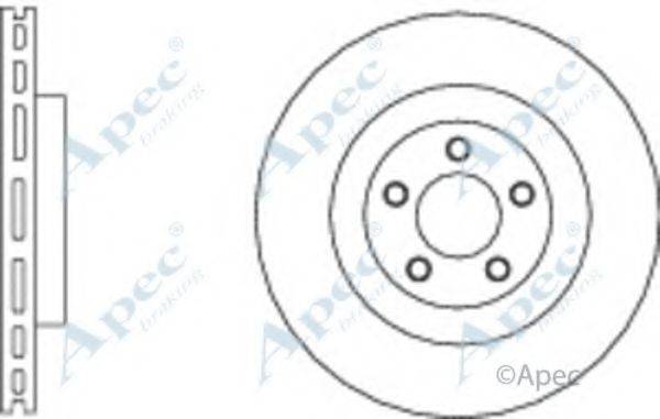 APEC BRAKING DSK2632 Тормозной диск