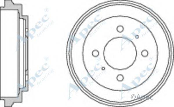 APEC BRAKING DRM9137 Тормозной барабан