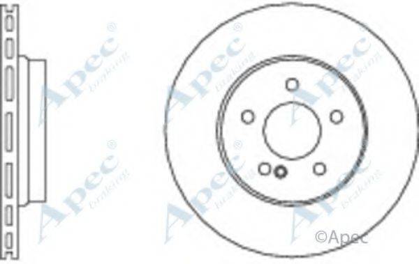 APEC BRAKING DSK2636 Тормозной диск