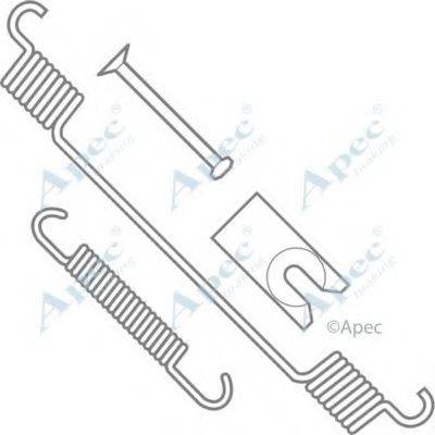 APEC BRAKING KIT974 Комплектующие, тормозная колодка