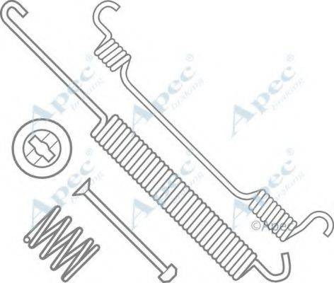 APEC BRAKING KIT985 Комплектующие, тормозная колодка