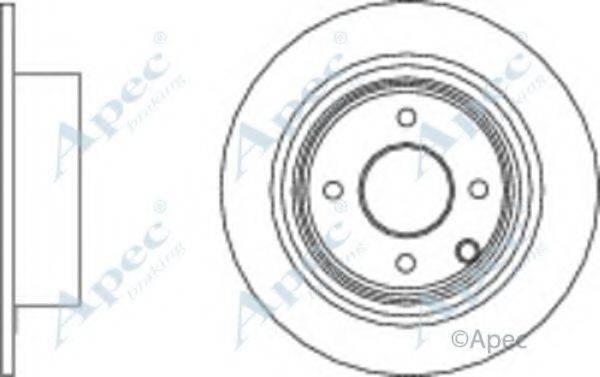 APEC BRAKING DSK2769 Тормозной диск