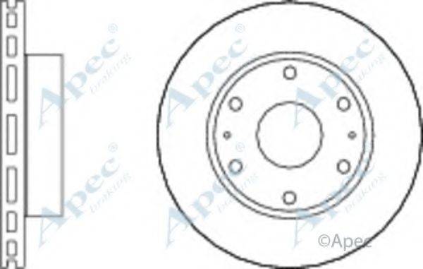 APEC BRAKING DSK2782 Тормозной диск