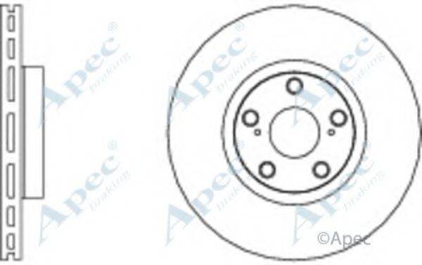 APEC BRAKING DSK2789 Тормозной диск