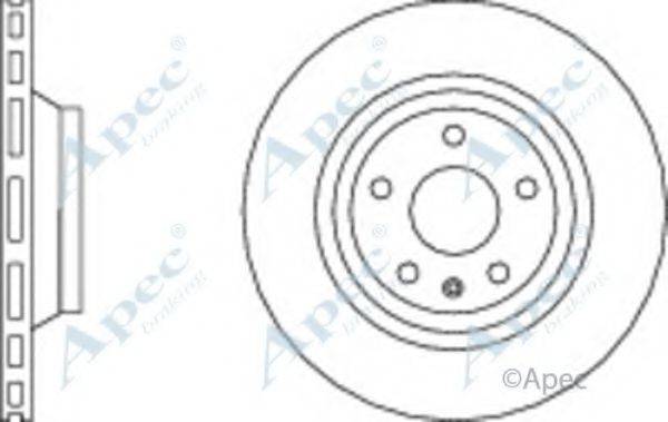 APEC BRAKING DSK2809 Тормозной диск