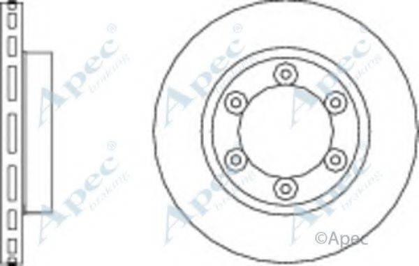 APEC BRAKING DSK2896 Тормозной диск