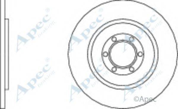 APEC BRAKING DSK292 Тормозной диск