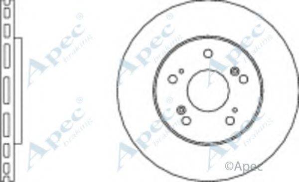 APEC BRAKING DSK326 Тормозной диск