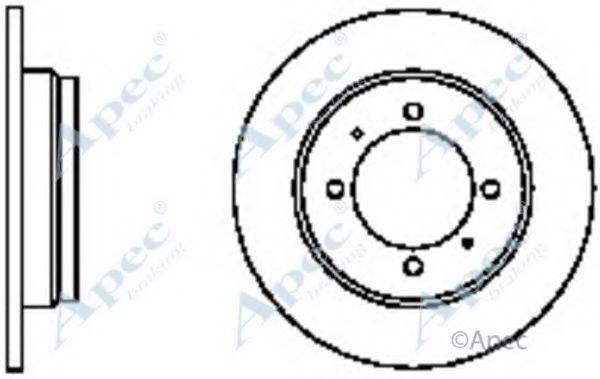 APEC BRAKING DSK606 Тормозной диск
