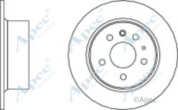 APEC BRAKING DSK612 Тормозной диск