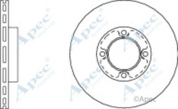 APEC BRAKING DSK659 Тормозной диск