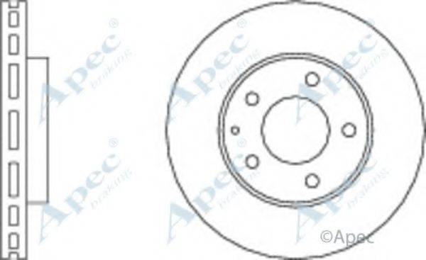 APEC BRAKING DSK677 Тормозной диск