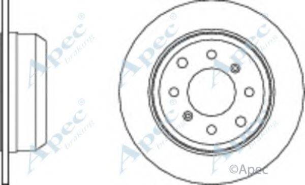 APEC BRAKING DSK708 Тормозной диск