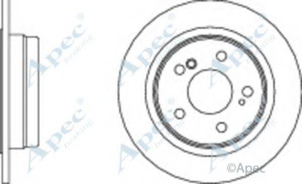 APEC BRAKING DSK718 Тормозной диск