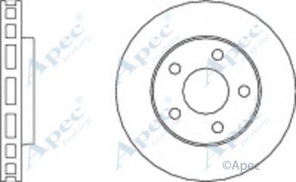 APEC BRAKING DSK805 Тормозной диск