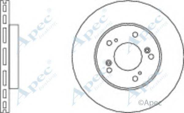 APEC BRAKING DSK810 Тормозной диск