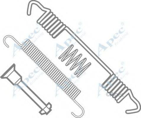 APEC BRAKING KIT639 Комплектующие, тормозная колодка