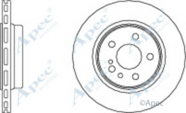 APEC BRAKING DSK928 Тормозной диск