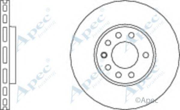 APEC BRAKING DSK940 Тормозной диск