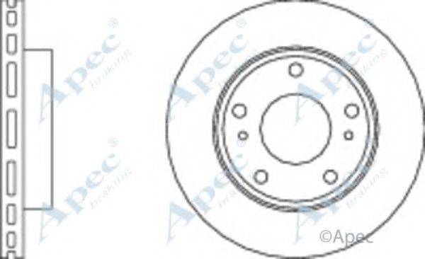 APEC BRAKING DSK2225 Тормозной диск