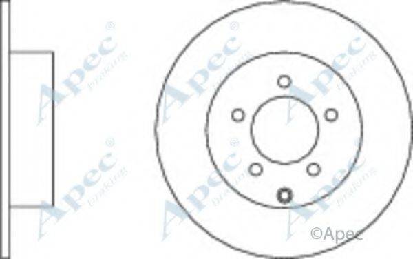 APEC BRAKING DSK2639 Тормозной диск