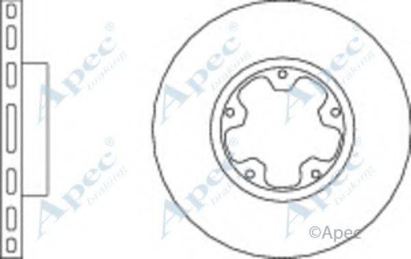 APEC BRAKING DSK2751 Тормозной диск