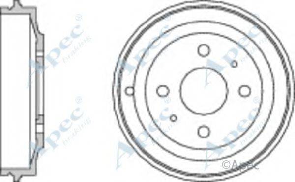 APEC BRAKING DRM9147 Тормозной барабан
