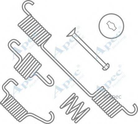 APEC BRAKING KIT993 Комплектующие, тормозная колодка