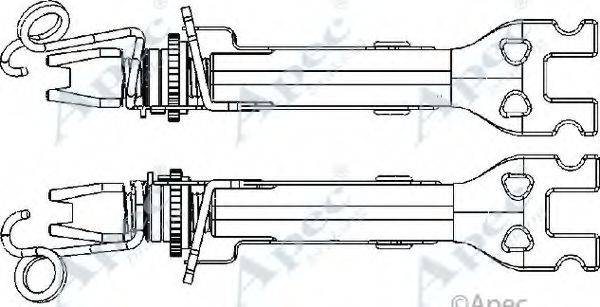 APEC BRAKING ADB3005 Система тяг и рычагов, тормозная система