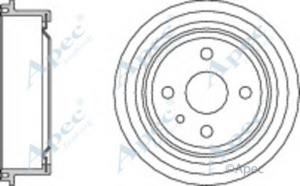 APEC BRAKING DRM9104 Тормозной барабан