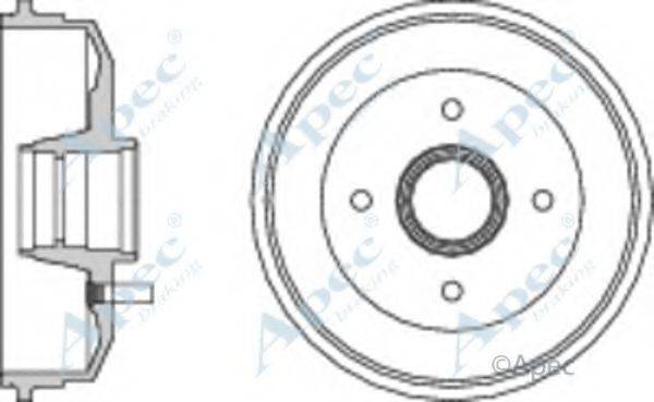 APEC BRAKING DRM9153 Тормозной барабан