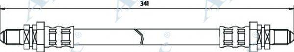 APEC BRAKING HOS3011 Тормозной шланг