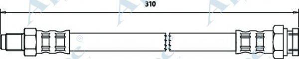 APEC BRAKING HOS3033 Тормозной шланг