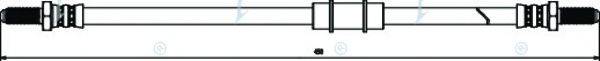 APEC BRAKING HOS3081 Тормозной шланг