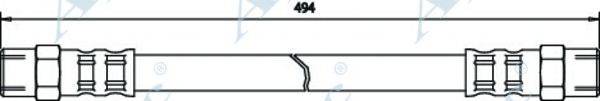 APEC BRAKING HOS3096 Тормозной шланг