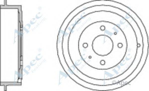 APEC BRAKING DRM9157 Тормозной барабан