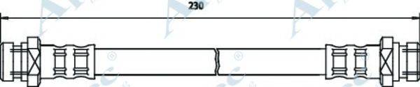 APEC BRAKING HOS3248 Тормозной шланг