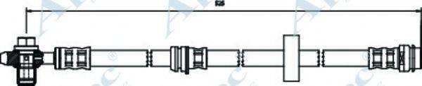 APEC BRAKING HOS3273 Тормозной шланг