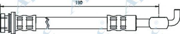 APEC BRAKING HOS3317 Тормозной шланг