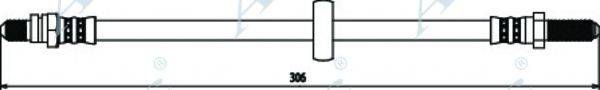 APEC BRAKING HOS3366 Тормозной шланг