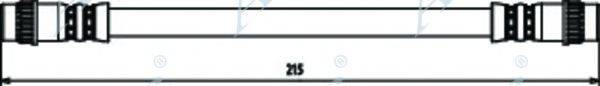 APEC BRAKING HOS3461 Тормозной шланг