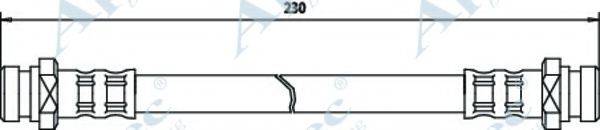 APEC BRAKING HOS3462 Тормозной шланг