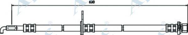 APEC BRAKING HOS3527 Тормозной шланг