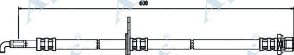 APEC BRAKING HOS3528 Тормозной шланг