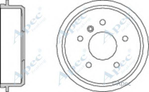 APEC BRAKING DRM9165 Тормозной барабан