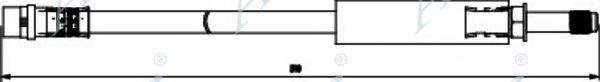 APEC BRAKING HOS3846 Тормозной шланг