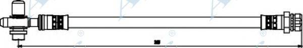 APEC BRAKING HOS3865 Тормозной шланг