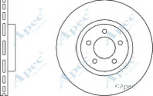 APEC BRAKING DSK2981 Тормозной диск